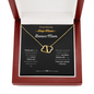 Bonus Mom not Step Mom / Everlasting Love Gold Necklace