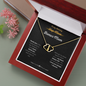 Bonus Mom not Step Mom / Everlasting Love Gold Necklace