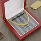 Grandfather / Happy birthday / Birthday cake / Cuban Link Chain Necklace