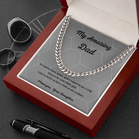 My Amazing Dad / Dad / Cuban Link Chain