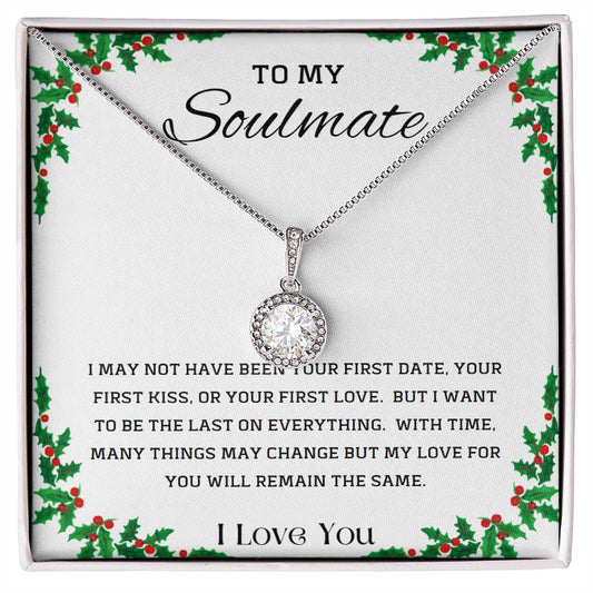 christmas gift for soulmate, christmas gift, holiday gift for soulmate, eternal hope necklace, soulmate necklace gift