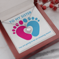 New Mom / To Sister from Sibling / Eternal Hope Necklace
