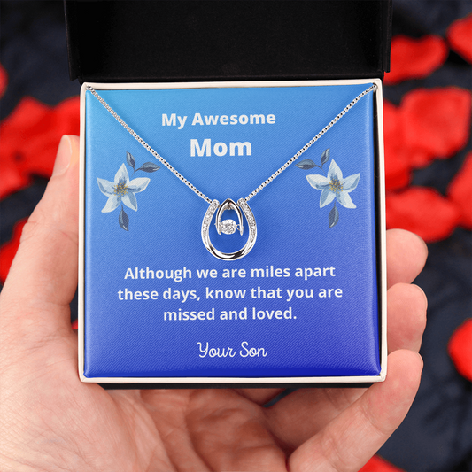 My Awesome Mom / Lucky in Love Necklace