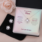 Amazing Mom / Single Parent / Love Knot Earrings and Necklace set