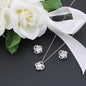 Amazing Mom / Single Parent / Love Knot Earrings and Necklace set