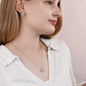 Happy Birthday / 50 & Fabulous / Love Knot Earring & Necklace Set
