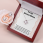 Bonus Mom / Mother's Day / Love Knot Necklace and Earrings Set