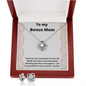 Bonus Mom / Mother's Day / Love Knot Necklace and Earrings Set