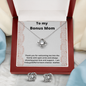 Bonus Mom / Mother's Day / Love Knot Necklace and Earrings Set