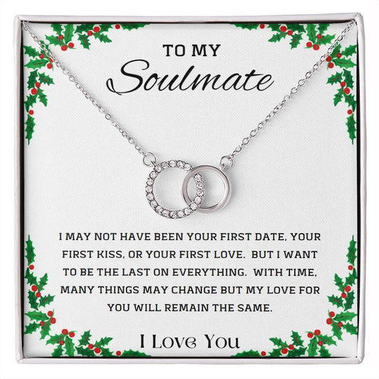 My Soulmate - Christmas Firsts - Perfect Pair Necklace