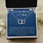 Loving Memory of Mom - Loss of Mom - Perfect Pair Necklace