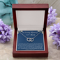 Loving Memory of Mom - Loss of Mom - Perfect Pair Necklace