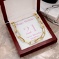 Happy 21st Birthday / Birthday for Daughter / 21 Year old Daughter / Forever Linked Necklace