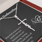 Dear Godmother / Godmother Gift / Godmother Birthday / Faith Cross Necklace
