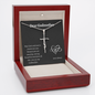 Dear Godmother / Godmother Gift / Godmother Birthday / Faith Cross Necklace