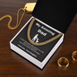 My Amazing Dad / Gift to Dad from Daughter / Adjustable Cuban Link Chain Necklace Gift