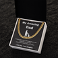 My Amazing Dad / Gift to Dad from Daughter / Adjustable Cuban Link Chain Necklace Gift