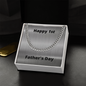 First Father's Day / Husband First Father's Day / Adjustable Cuban Link Chain Necklace Gift