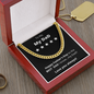 My Dad for Father's Day / Best Dad Gift for Dad / Cuban Link Chain Necklace