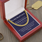 Boyfriend - Promise Necklace - Cuban Link Chain