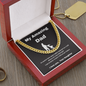 My Amazing Dad / Gift to Dad from Daughter / Adjustable Cuban Link Chain Necklace Gift