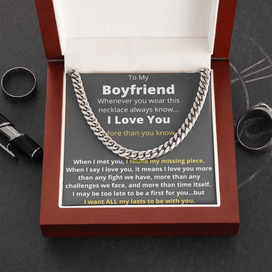 boyfriend chain, boyfriend gift, boyfriend gift from girlfriend, boyfriend birthday gift
