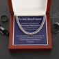 Boyfriend - Promise Necklace - Cuban Link Chain