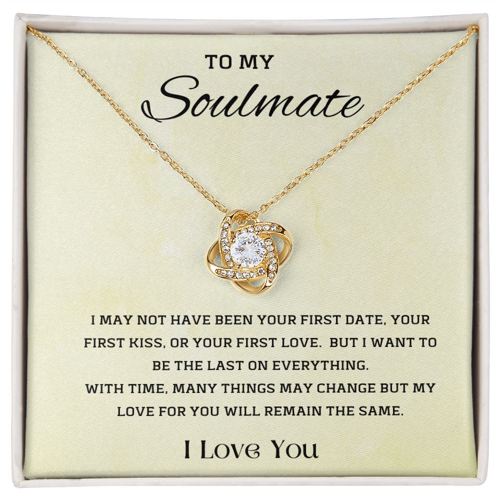 My Soulmate - Remain the Same - Love Knot Necklace