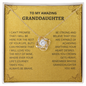 Granddaughter - Life's Journey - Love Knot Necklace