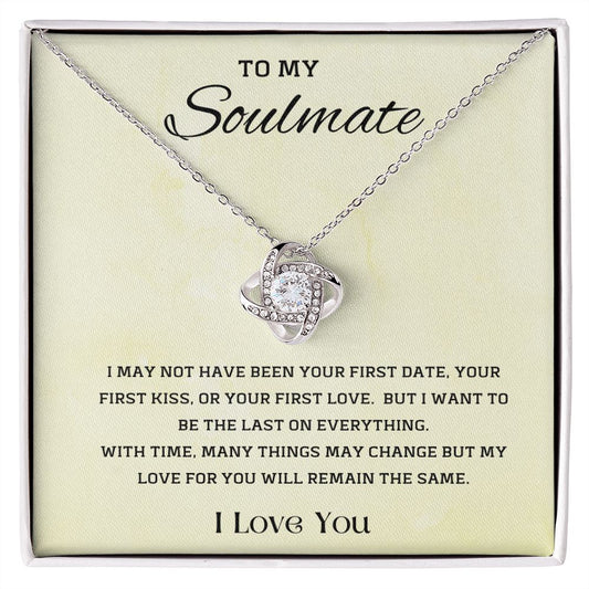 My Soulmate - Remain the Same - Love Knot Necklace