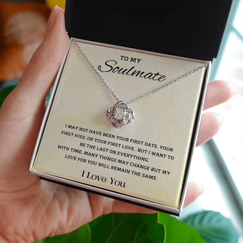 My Soulmate - Remain the Same - Love Knot Necklace