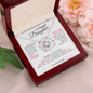 Daughter - Beautiful Chapters Pink - Love Knot Necklace