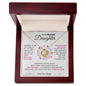Daughter - Beautiful Chapters Pink - Love Knot Necklace