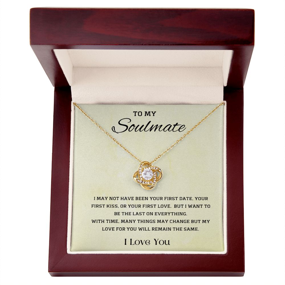 My Soulmate - Remain the Same - Love Knot Necklace