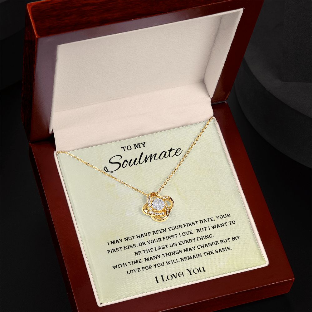 My Soulmate - Remain the Same - Love Knot Necklace