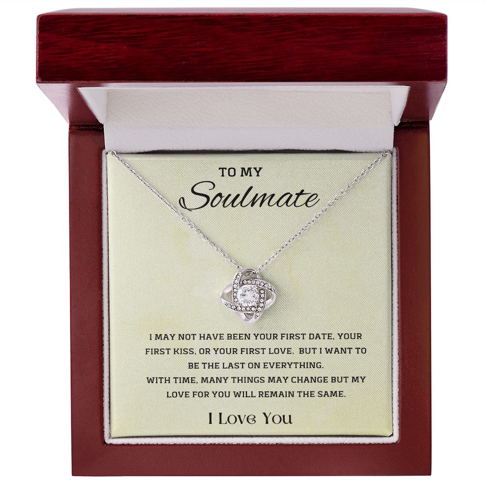 My Soulmate - Remain the Same - Love Knot Necklace
