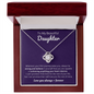 Beautiful Daughter - Life's Journey - Love Knot Necklace