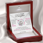Daughter - Beautiful Chapters Pink - Love Knot Necklace