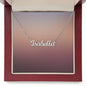 Custom Name Necklace for her - Polished Stainless Steel