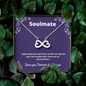 Soulmate / Soulmate Gift / Infinity Heart Necklace