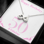 Happy 50 & Fabulous birthday for her; birthday for her; 50th birthday