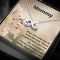 Mommy/ God Broke the Mold / Infinity Symbol Necklace