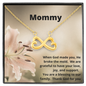 Mommy/ God Broke the Mold / Infinity Symbol Necklace