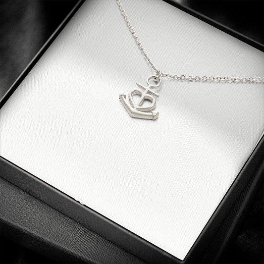 Anchor Necklace without Text