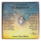 Amazing Daughter - You are Stronger - Forever Love Necklace