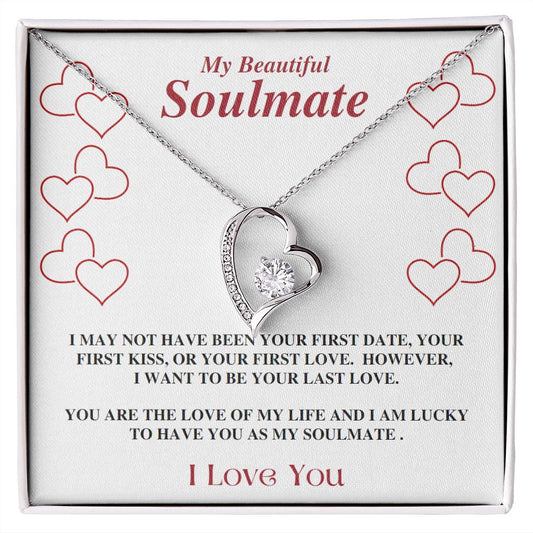 My Beautiful Soulmate / Soulmate Gift / Soulmate Love of My Life w/Red hearts / FL