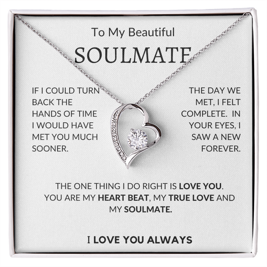soulmate gift, soulmate love gift, soulmate from boyfriend, soulmate from husband, soulmate necklace, soul mate, soul mate necklace gift, girlfriend gift, girl friend gift from boyfriend, girlfriend gift from boyfriend, gift for girlfriend, necklace for girlfriend, chain for girlfriend