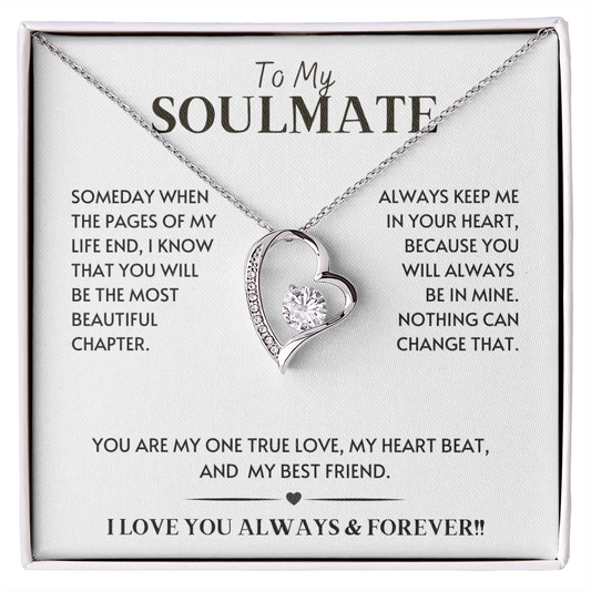 Soulmate - Most Beautiful Chapter - Forever Love Necklace