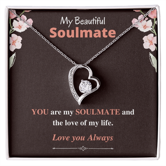 Soulmate gift; Soulmate necklace gift