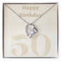Happy Birthday / 50 / Forever Love Necklace